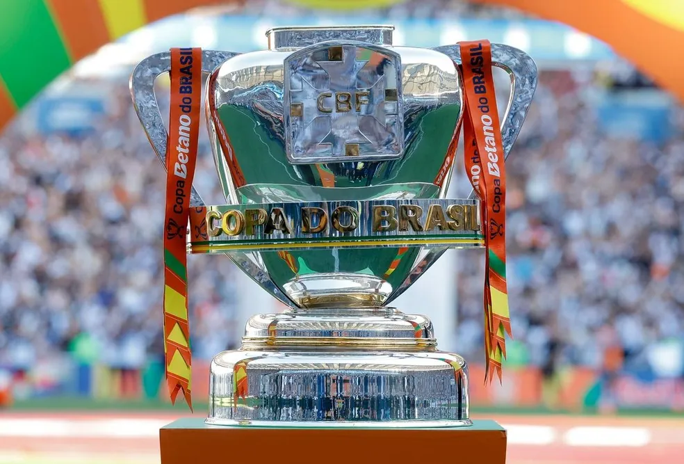 TrofÃ©u taÃ§a Copa do Brasil — Foto: Rafael Ribeiro/CBF