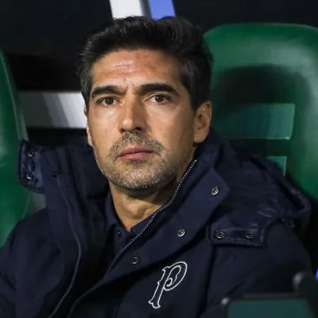 Abel Ferreira, técnico do Palmeiras, durante partida contra a LDU, pela Libertadores