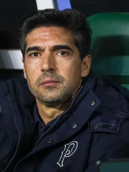 Abel Ferreira, técnico do Palmeiras, durante partida contra a LDU, pela Libertadores